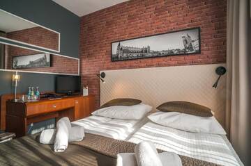 Фото номера Двухместный номер с 2 отдельными кроватями Отель Hotel Delta г. Краков 22