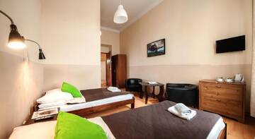Фото номера Двухместный номер с 2 отдельными кроватями Апарт-отели Station Aparthotel г. Краков 3